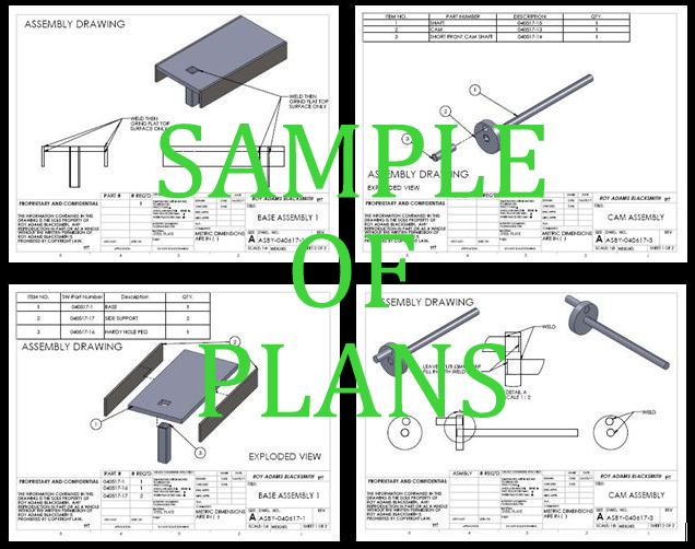"HARDY HAMMER" Plans  (Digital Download)