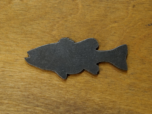 Bass Fish Ornament Blank
