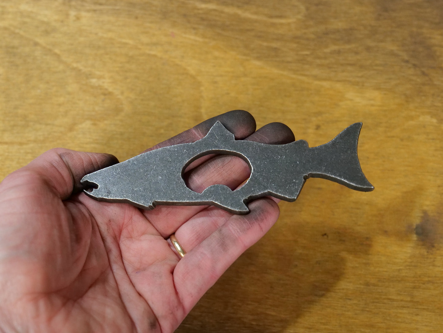Salmon Fish Bottle Opener Blank