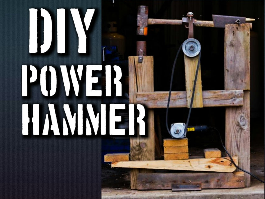 REVISTED DESIGN of my Homemade DaVinci Cam Helve Hammer PLANS