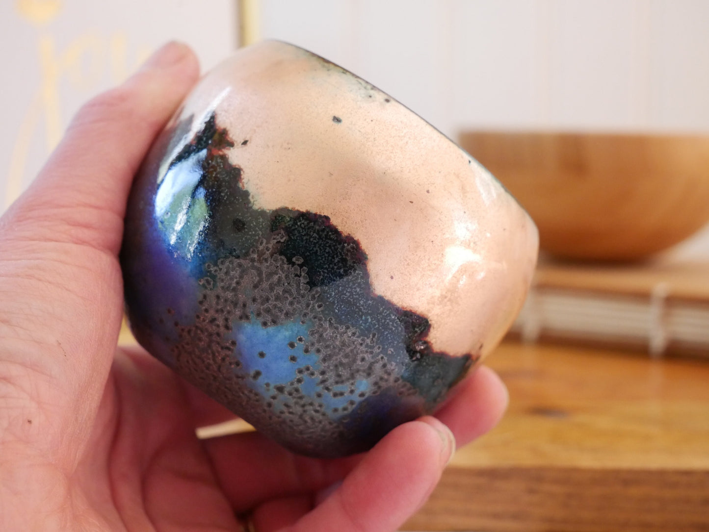 Enameled Copper Succulent Planter * Small Flower Pot * Small Planter * Mini Plant Pot * Small Planter Pot * Mini Planter * Mini Plant Holder