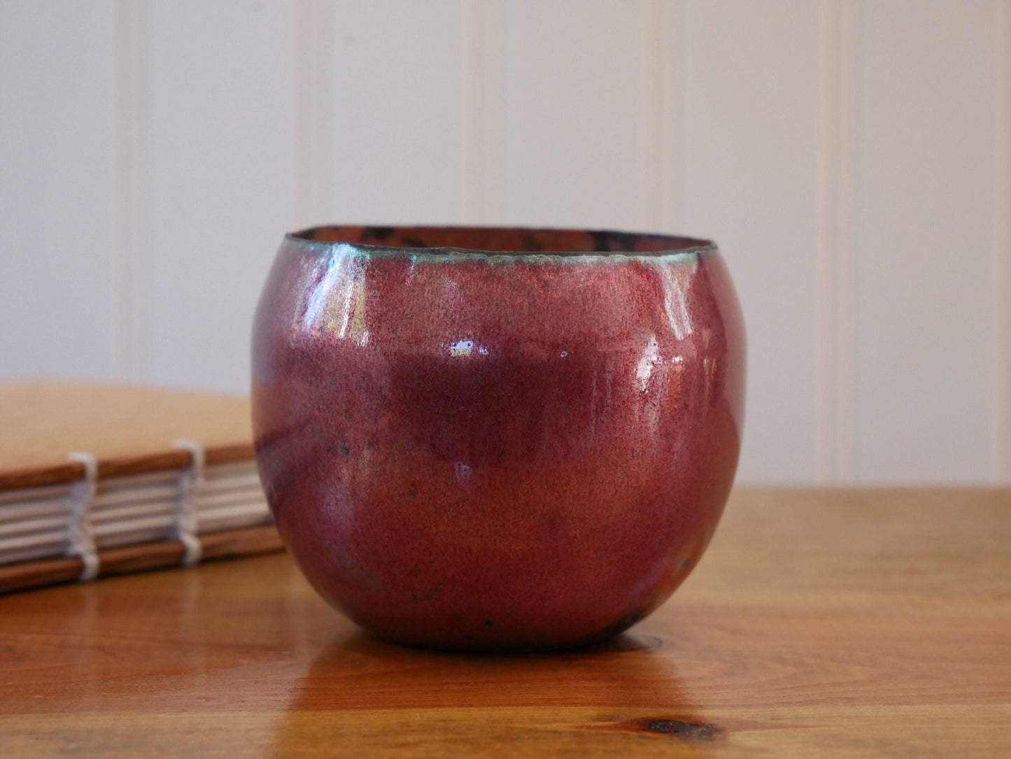 Enameled Copper Succulent Planter * Small Flower Pot * Small Planter * Mini Plant Pot * Small Planter Pot * Mini Planter * Mini Plant Holder