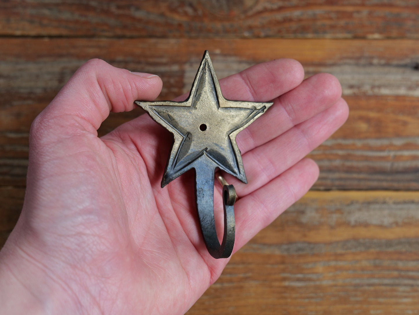 Handmade Star Hook * House Warming Gift * Primitive Home Decor *Decorative Metal Wall Hooks Hand Forged Blacksmith Made Coats, Towels, Keys