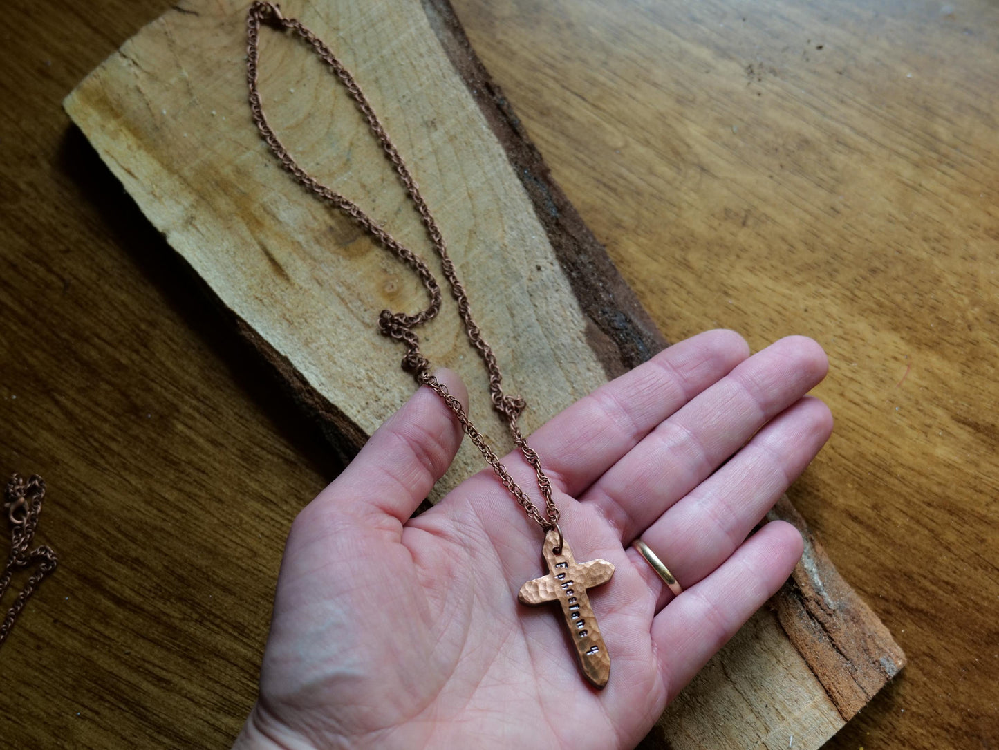 Ephesians 4 Necklace * Christian Living Pendant * Bible Verse Gifts * Christian Jewelry for Men for Women * Christian Life Jewelry