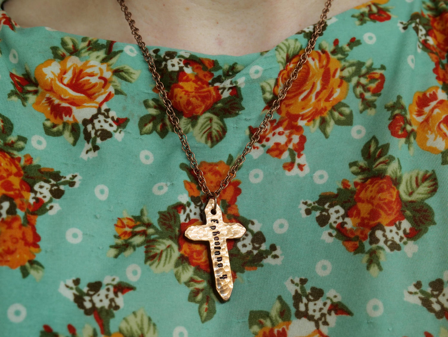 Ephesians 4 Necklace * Christian Living Pendant * Bible Verse Gifts * Christian Jewelry for Men for Women * Christian Life Jewelry