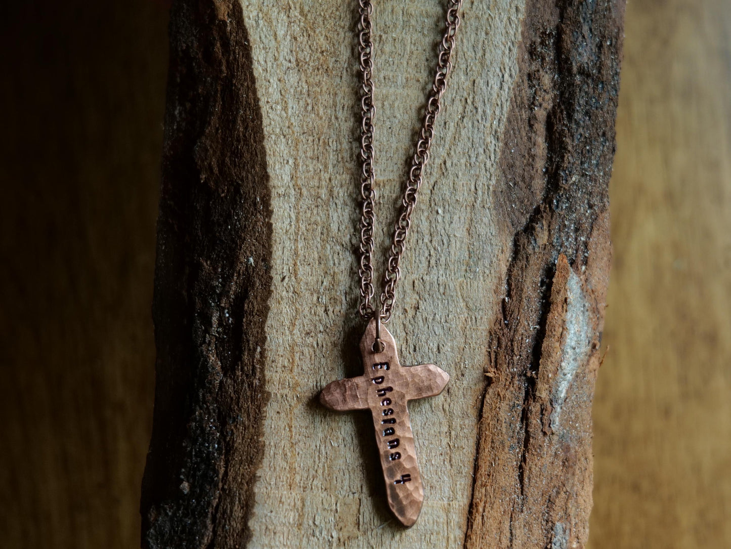 Ephesians 4 Necklace * Christian Living Pendant * Bible Verse Gifts * Christian Jewelry for Men for Women * Christian Life Jewelry