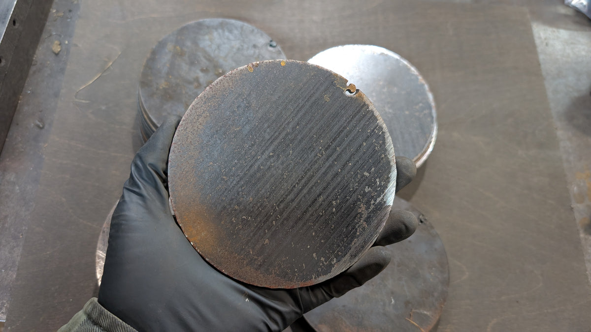 Lot #42: interior cut circles (qty 35)