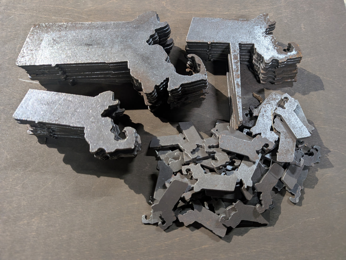 Lot of Massachusetts Blanks