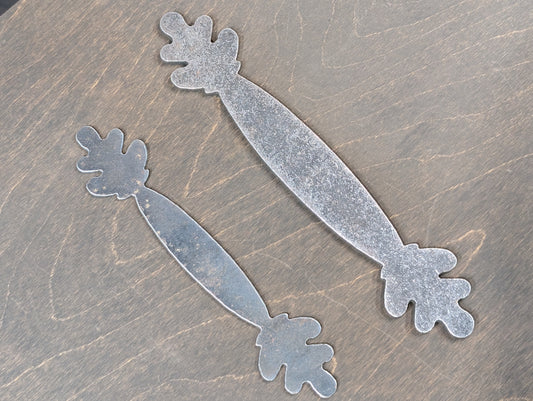 Oak Leaf End Pull Blank