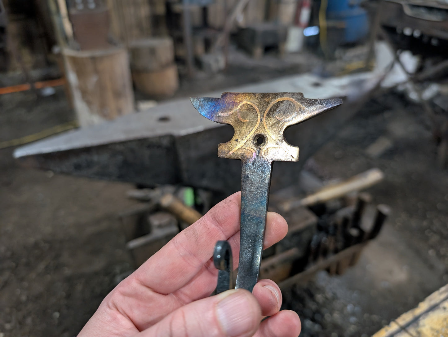 German Anvil Hook Blank