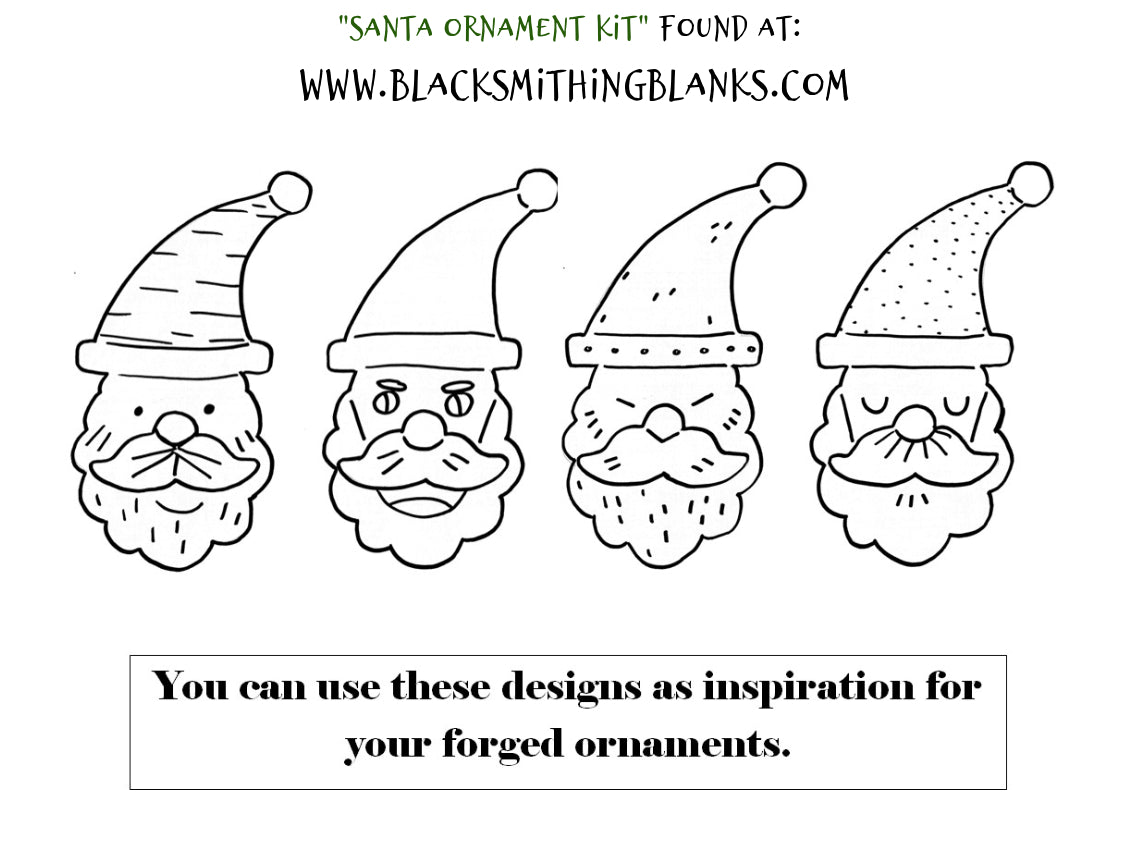 Santa Ornament Kit