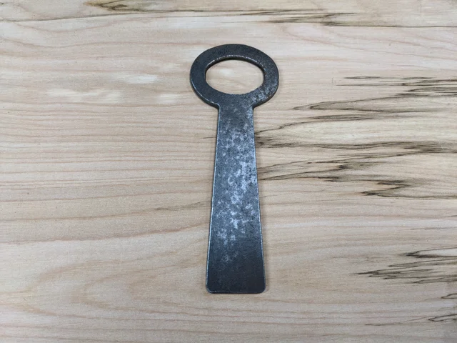 Blacksmith Blanks: Feather Hook Blank for Forging Projects