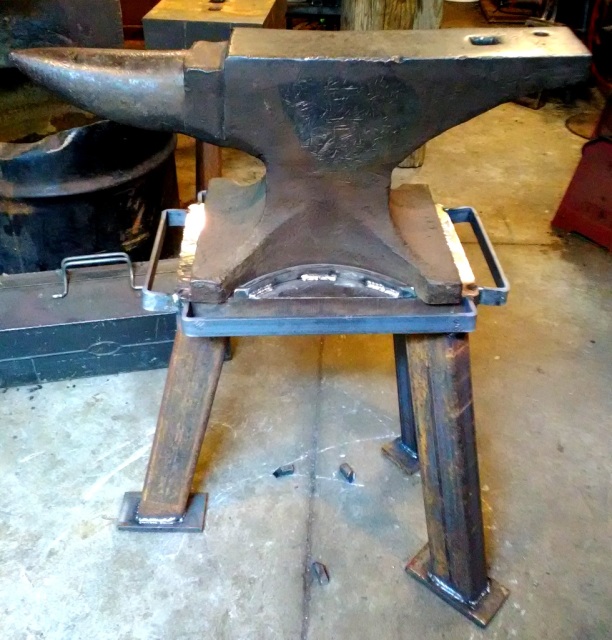 Anvil Stand Plans // DIY Blacksmith Tools