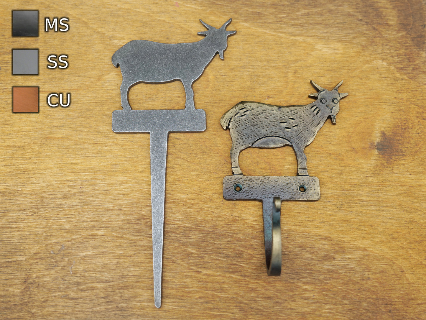 Buck Goat Hook Blank