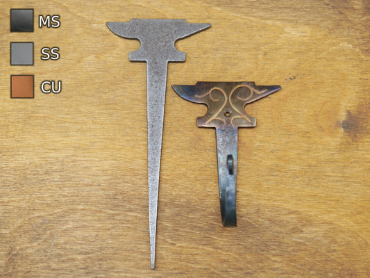 German Anvil Hook Blank