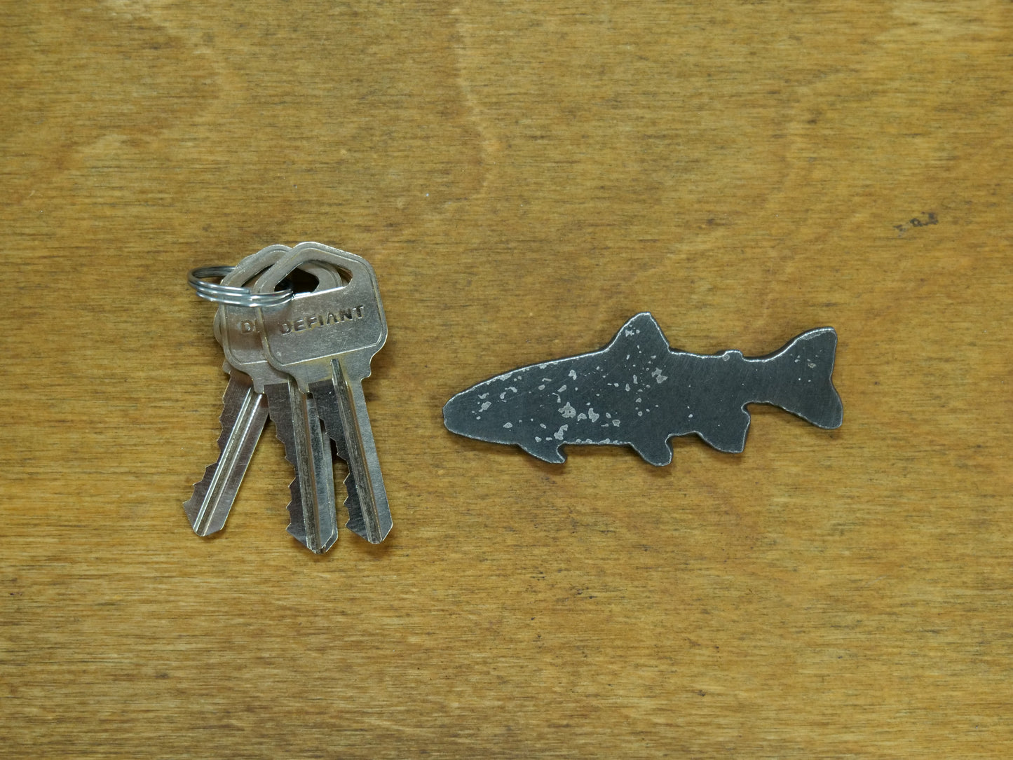 Trout Keychain Blank