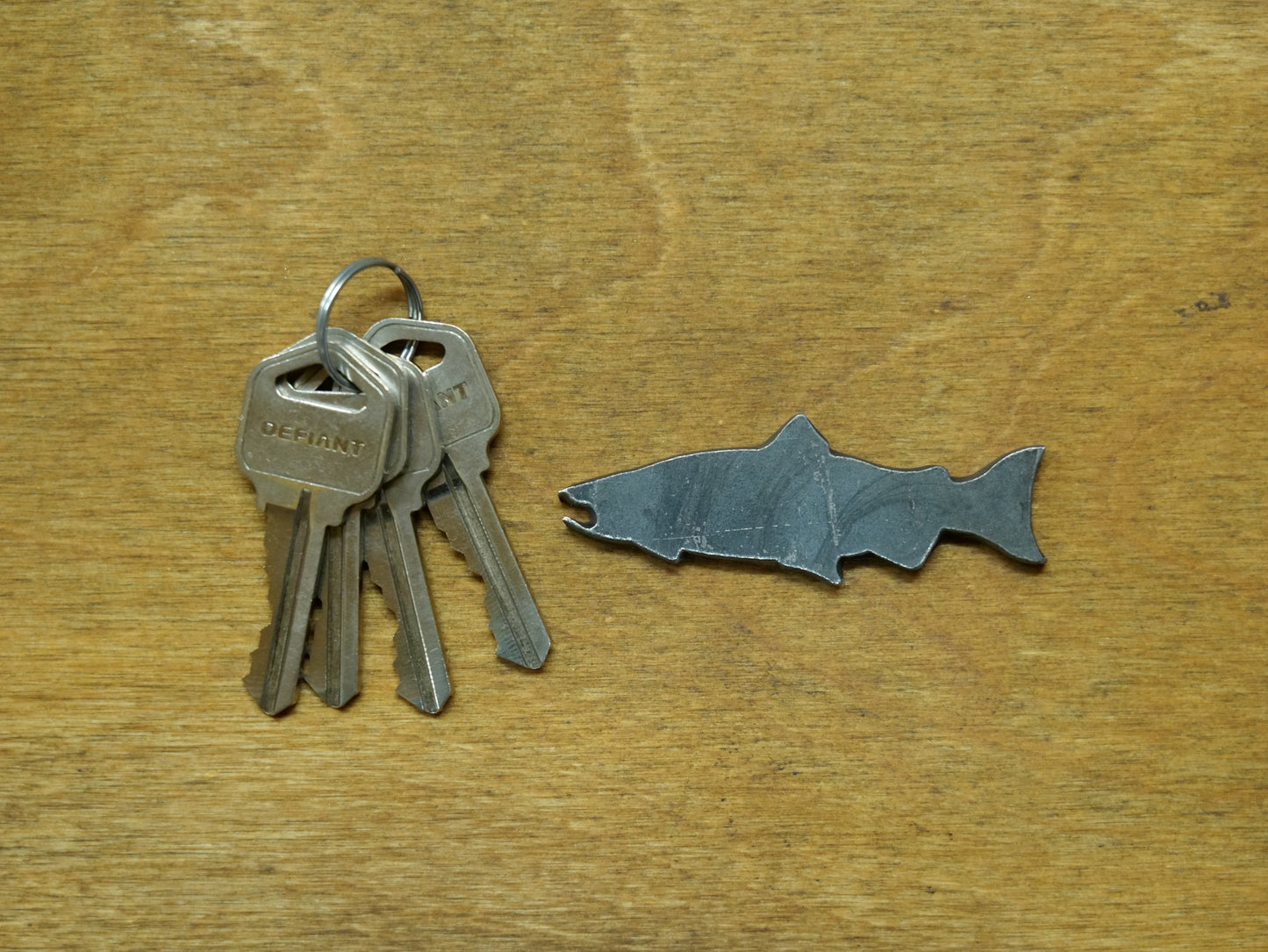 Salmon Keychain Blank