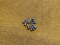 Ten 1/8" x 1/2" Round Button Head Rivets (Mild Steel)