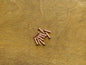 Ten 1/8" x 1/2" Round Button Head Rivets (Copper)