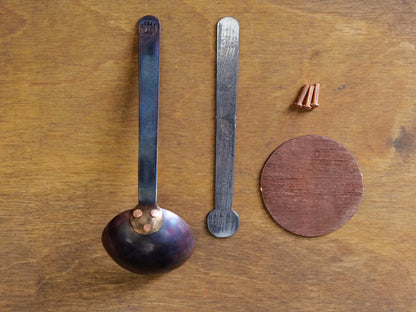 DIY Copper Coffee Scoop Kit with Circle End