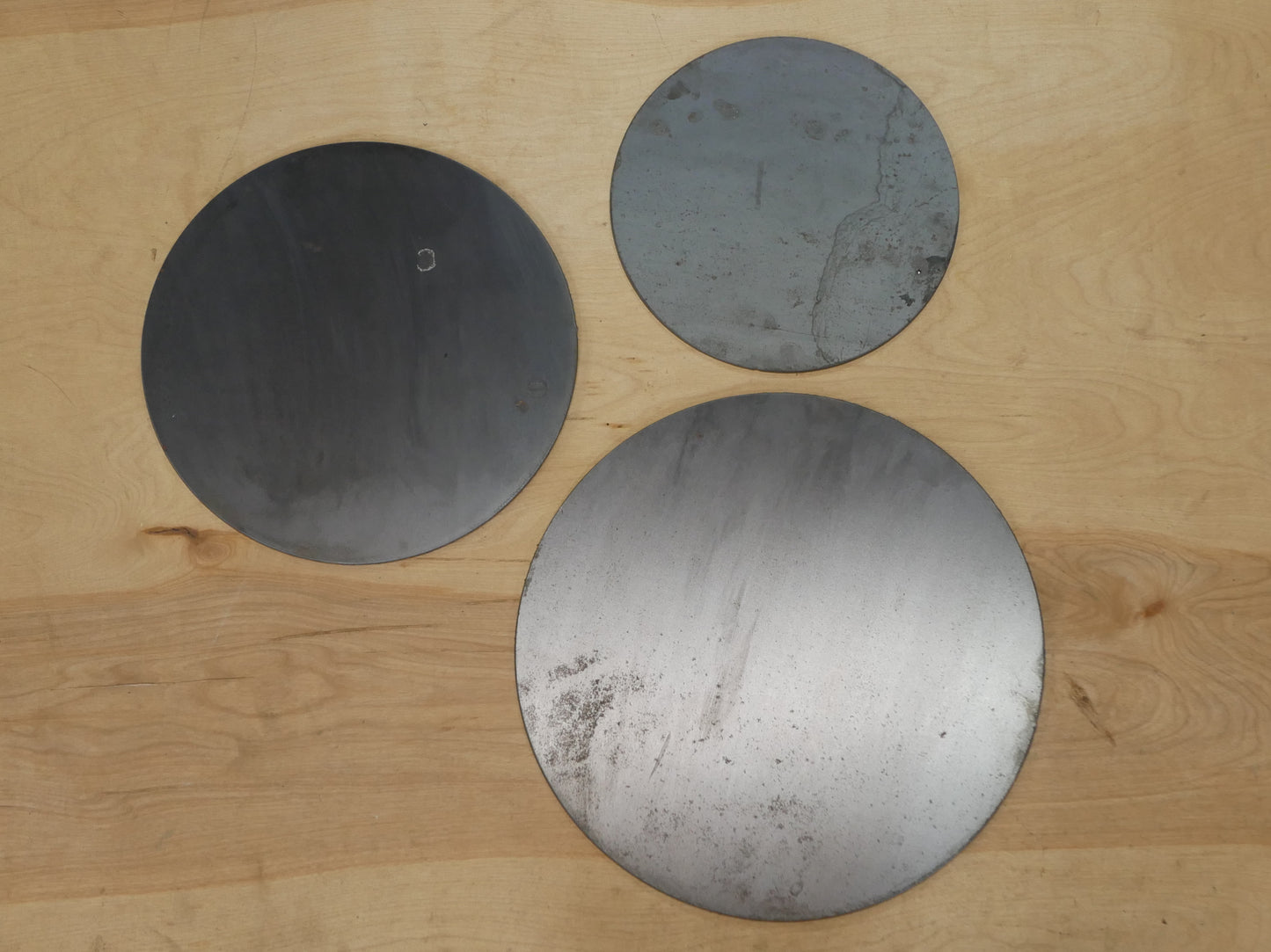 12" Skillet Blank in 10 Gauge (Clearance)
