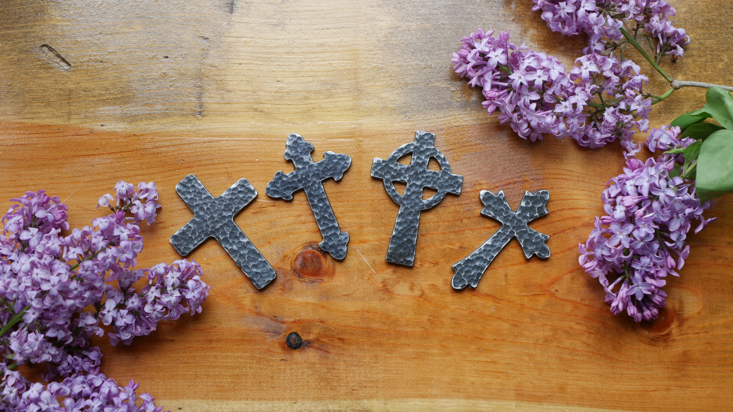 Fancy Cross Keychain Blank