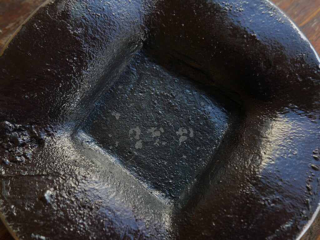 Jewelry Dish * Small Decorative Metal Steel Bowl * Hand Forged Blacksmith Made * Tealight Holder * Hammered Dish * Ring Jewelry Holder Metal