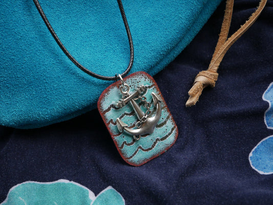 Nautical Necklace * Anchor Jewelry for Women * Nautical Pendant * Anchor Charm * Anchor Necklace *Nautical Jewelry* Anchor Pendant *