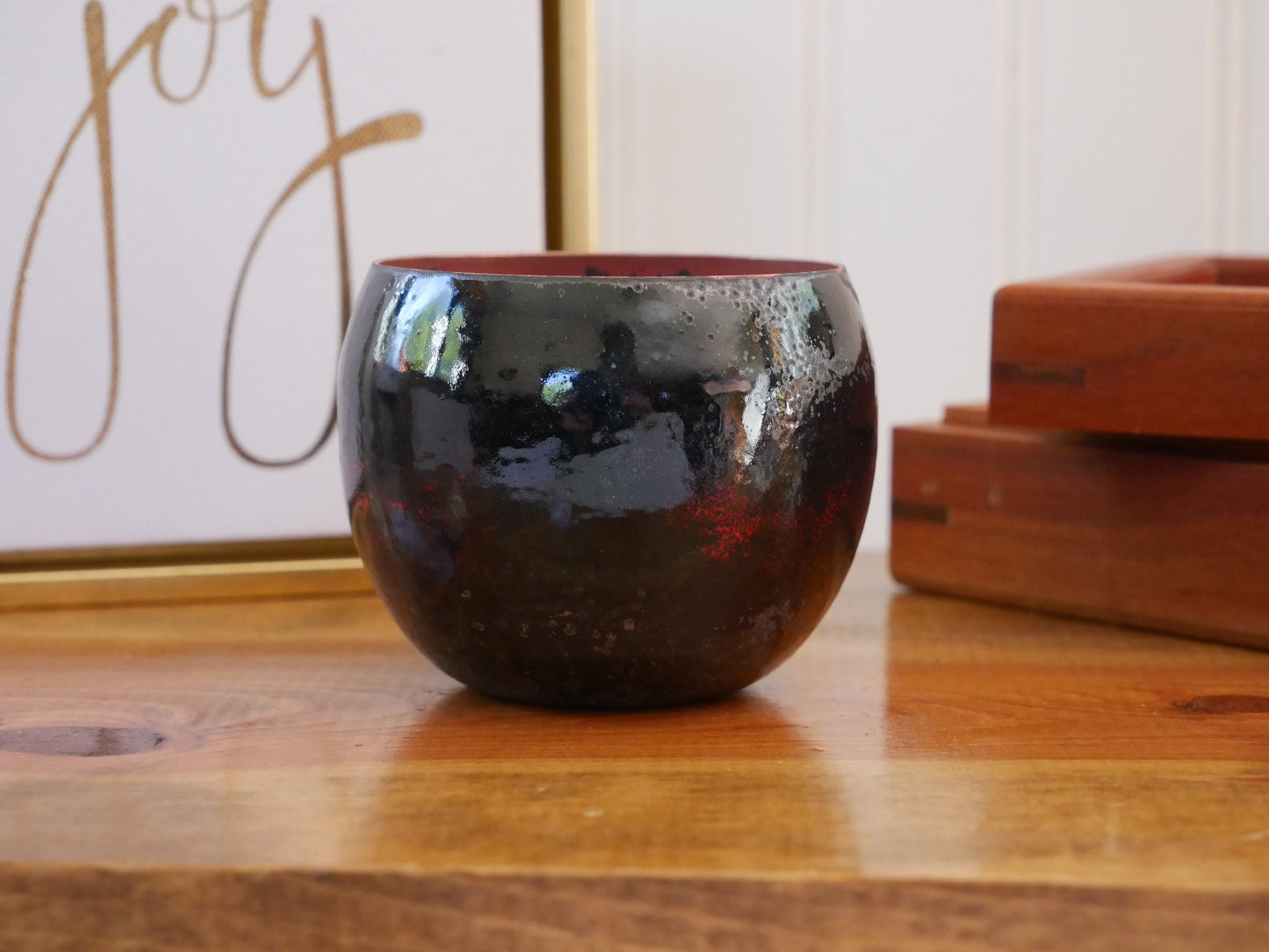 Enameled Copper Succulent Planter * Small Flower Pot * Small Planter * Mini Plant Pot * Small Planter Pot * Mini Planter * Mini Plant Holder