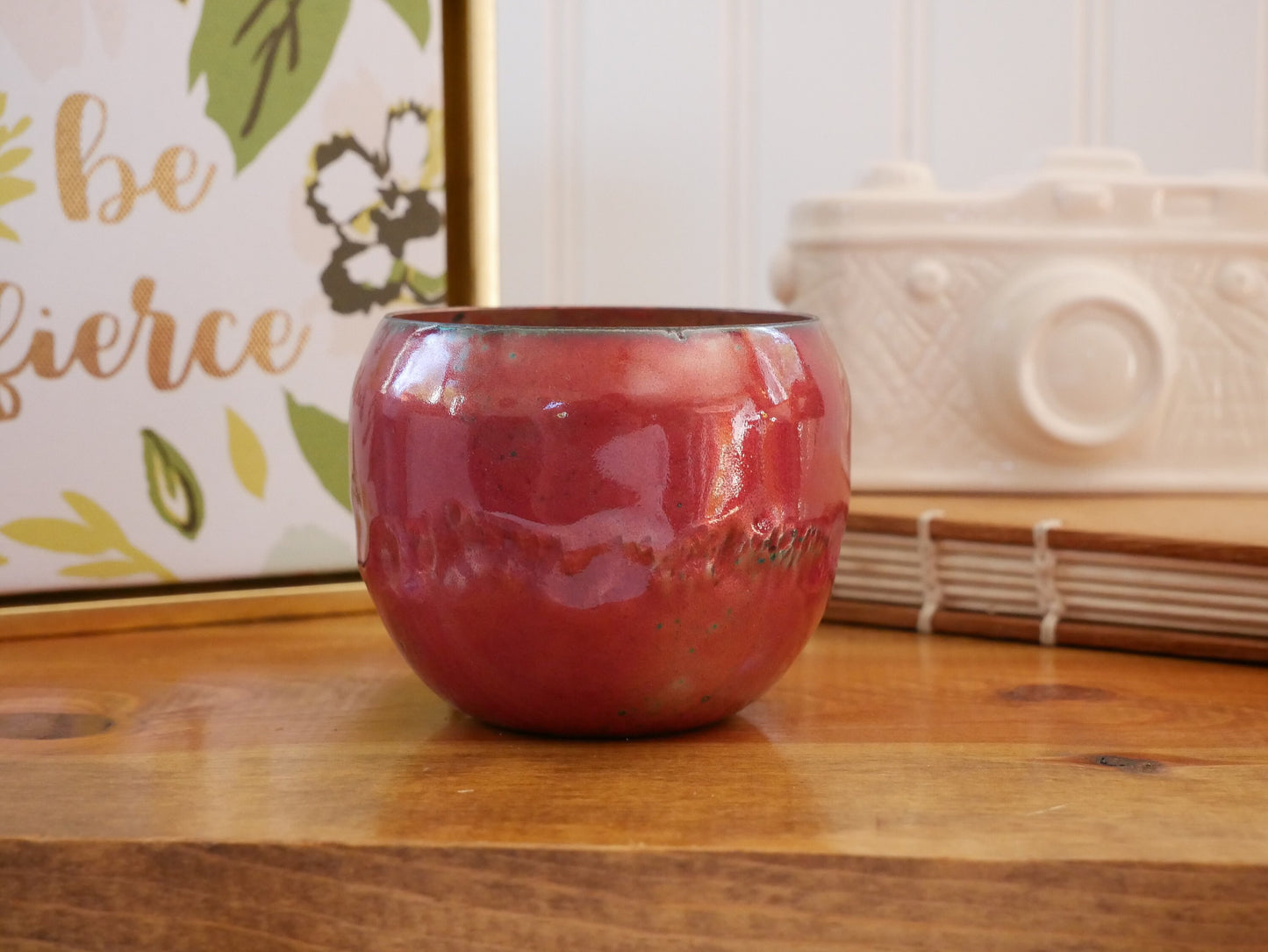 Enameled Copper Succulent Planter * Small Flower Pot * Small Planter * Mini Plant Pot * Small Planter Pot * Mini Planter * Mini Plant Holder