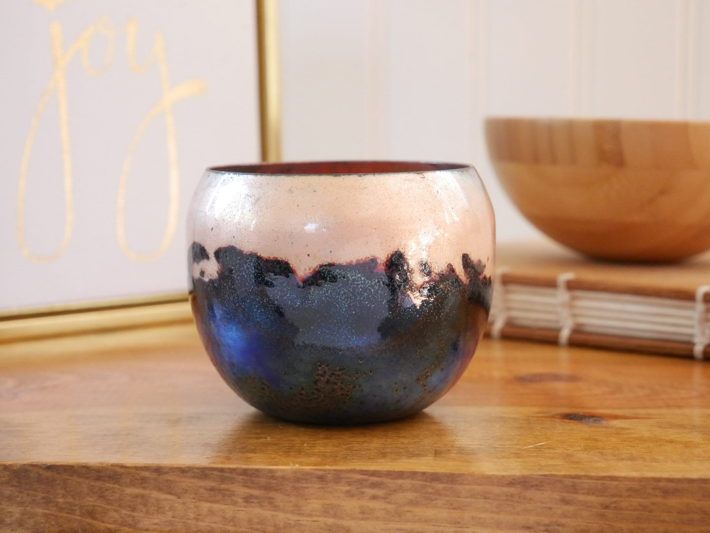 Enameled Copper Succulent Planter * Small Flower Pot * Small Planter * Mini Plant Pot * Small Planter Pot * Mini Planter * Mini Plant Holder