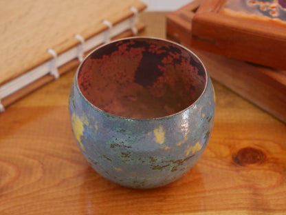 Enameled Copper Succulent Planter * Small Flower Pot * Small Planter * Mini Plant Pot * Small Planter Pot * Mini Planter * Mini Plant Holder