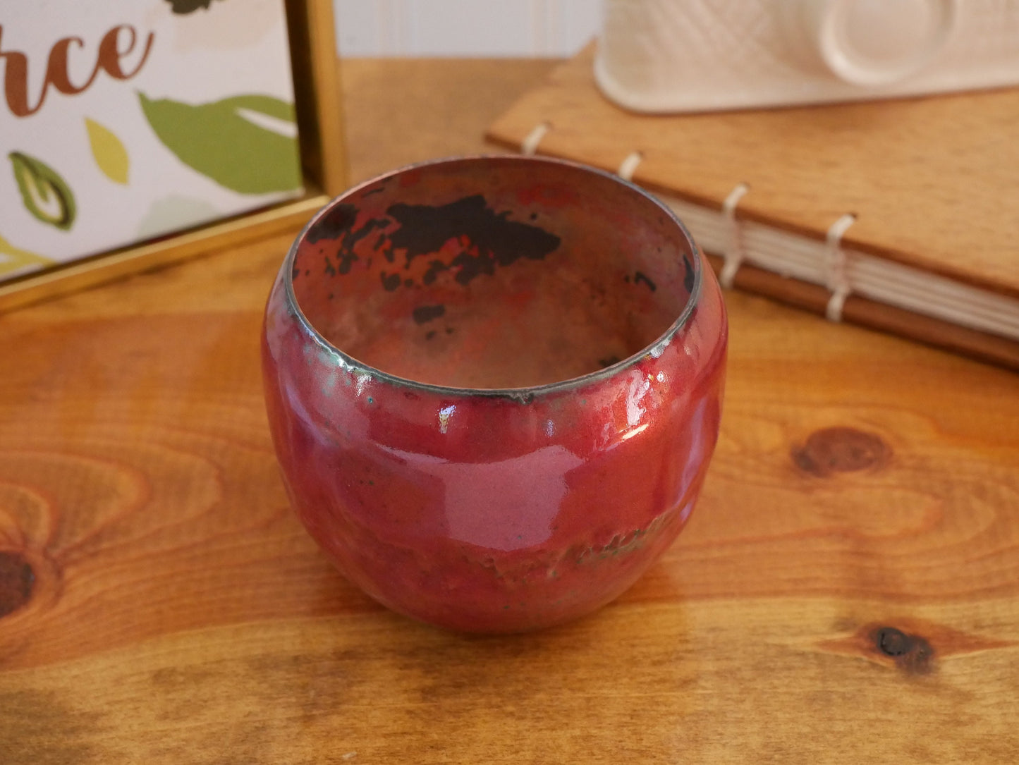 Enameled Copper Succulent Planter * Small Flower Pot * Small Planter * Mini Plant Pot * Small Planter Pot * Mini Planter * Mini Plant Holder