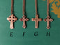 Hand Forged Copper Cross * Hammered Cross Pendant * Christian Gift for Men or Women * Forged Cross Necklace * Handmade Copper Necklace