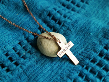 Numbers 6:24-26 Necklace * Jesus Necklace * Bible Verse Gifts * Christian Cross Jewelry for Men for Women * The Lord Bless You and Keep You
