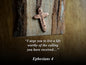 Ephesians 4 Necklace * Christian Living Pendant * Bible Verse Gifts * Christian Jewelry for Men for Women * Christian Life Jewelry