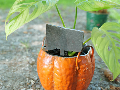 Apple Garden Stake * Metal Planter Decoration * House Plant Decorations* Outdoor Stake Decorations * Fairy Garden Accessories * Farm