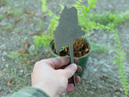 Apple Garden Stake * Metal Planter Decoration * House Plant Decorations* Outdoor Stake Decorations * Fairy Garden Accessories * Farm