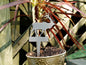 California Garden Stake * CA State Metal Planter Decoration * House Plant Decorations* Outdoor Stake Decorations * Fairy Garden Accessories