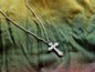 Hand Forged Fancy Cross * Hammered Cross Pendant * Christian Gift for Men or Women * Forged Cross Necklace * Handmade Steel Necklace