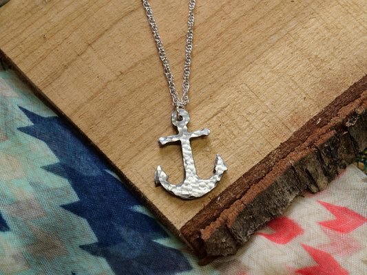 Steel Anchor Necklace * Anchor Pendant * Anchor Jewelry for Men or for Women * Ocean Lovers Gift * Gift for Him or Gift for Her * Lake