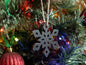 Metal Snowflake Ornament Style #13 * Christmas Decor * Winter Gifts * Christmas Ornament * Snow Gifts * Wintery Ornament Gift