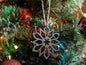 Metal Snowflake Ornament Style #12 * Christmas Decor * Winter Gifts * Christmas Ornament * Snow Gifts * Wintery Ornament Gift