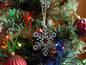 Metal Snowflake Ornament Style #16 * Christmas Decor * Winter Gifts * Christmas Ornament * Snow Gifts * Wintery Ornament Gift
