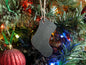 Metal Stocking Ornament * Christmas Decor * Winter Gifts * Christmas Stocking Ornament * Snow Gifts * Wintery Ornament Gift * Stocking
