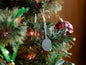 Metal Banjo Ornament * Christmas Decor * Winter Gifts * Music Lover Ornament * Snow Gifts * Winter Ornament Gift * Bluegrass