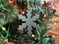 Metal Snowflake Ornament Style #4 * Christmas Decor * Winter Gifts * Christmas Ornament * Snow Gifts * Wintery Ornament Gift