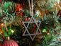 Metal Star of David Ornament * Jewish Decor * Winter Gifts * Hanukkah Ornament * Jewish Gifts * Star Ornament Gift