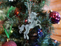 Metal Unicorn Ornament * Christmas Decor * Winter Gifts * Wildlife Ornament * Snow Gifts * Gift for Girls * Ornament Gift * Mythical Magical