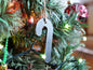 Metal Candy Cane Ornament * Christmas Decor * Winter Gifts * Christmas Candy Ornament * Snow Gifts * Wintery Ornament Gift